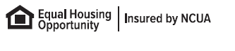 Equal Housing - Federally insured by NCUA