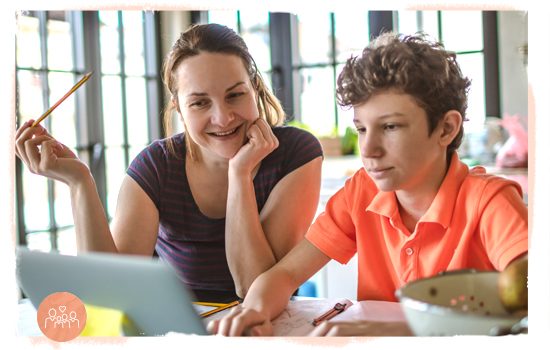 Homeschooling family