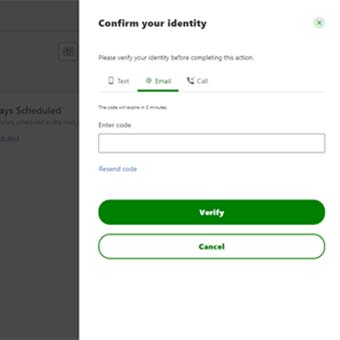 add an external account step 4