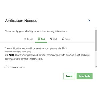 bill pay verification needed