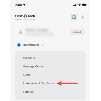 How to enroll in electronic statements on Mobile | First Tech Federal ...