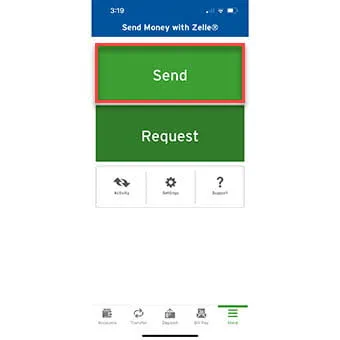 Zelle Guide Step 2