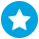White star logo with circular blue background.