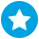 White star logo with circular blue background.